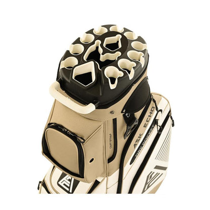 Ask Echo 2024 T-LOCK 14 Way Organizer Dividers Golf Quiet Cart Bag / Toasted Almond