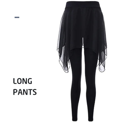 Running Sport Pants Woman Fitness Yoga Pants Yoga Legging Dance Pants High Waist Stretch Slim Ballet Pants Ladies