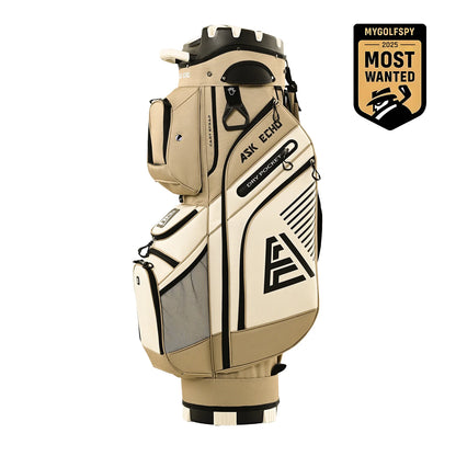 Ask Echo 2024 T-LOCK 14 Way Organizer Dividers Golf Quiet Cart Bag / Toasted Almond